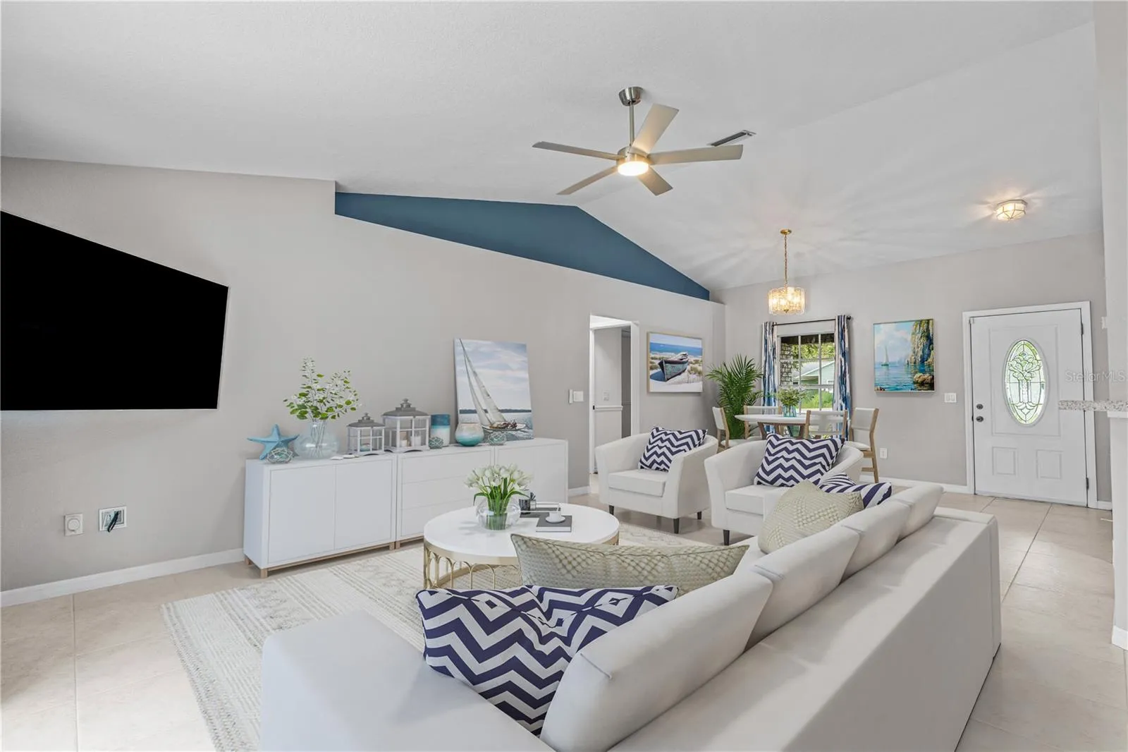 Living room Staged
