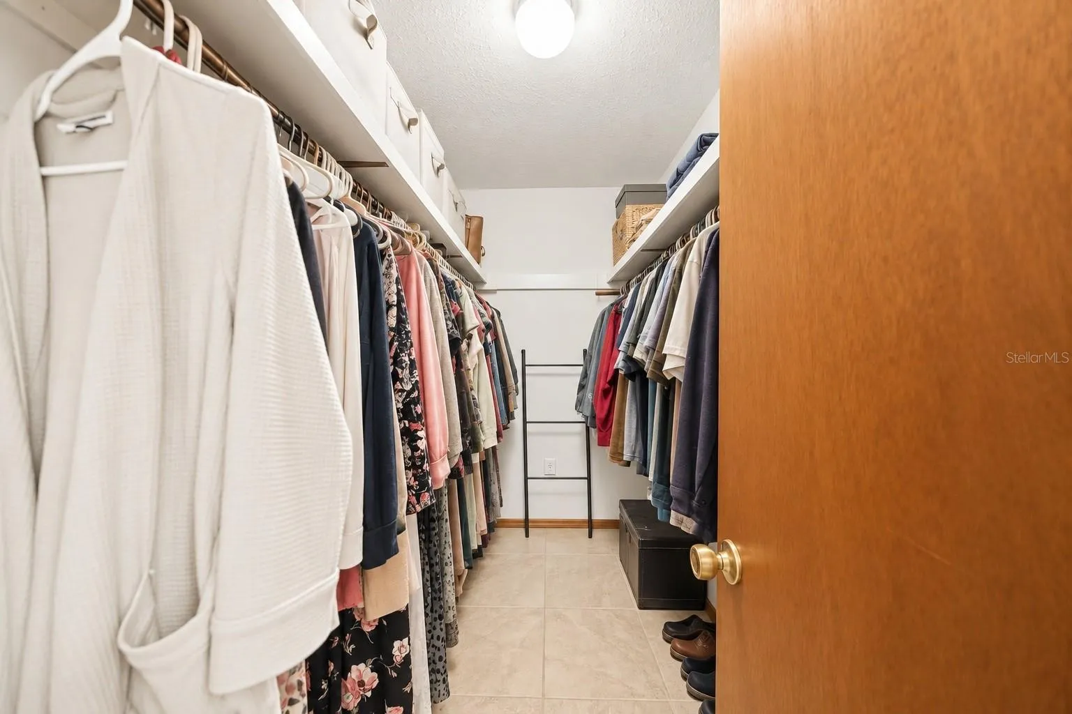 Primary closet