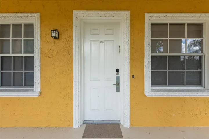 E-104 Front door