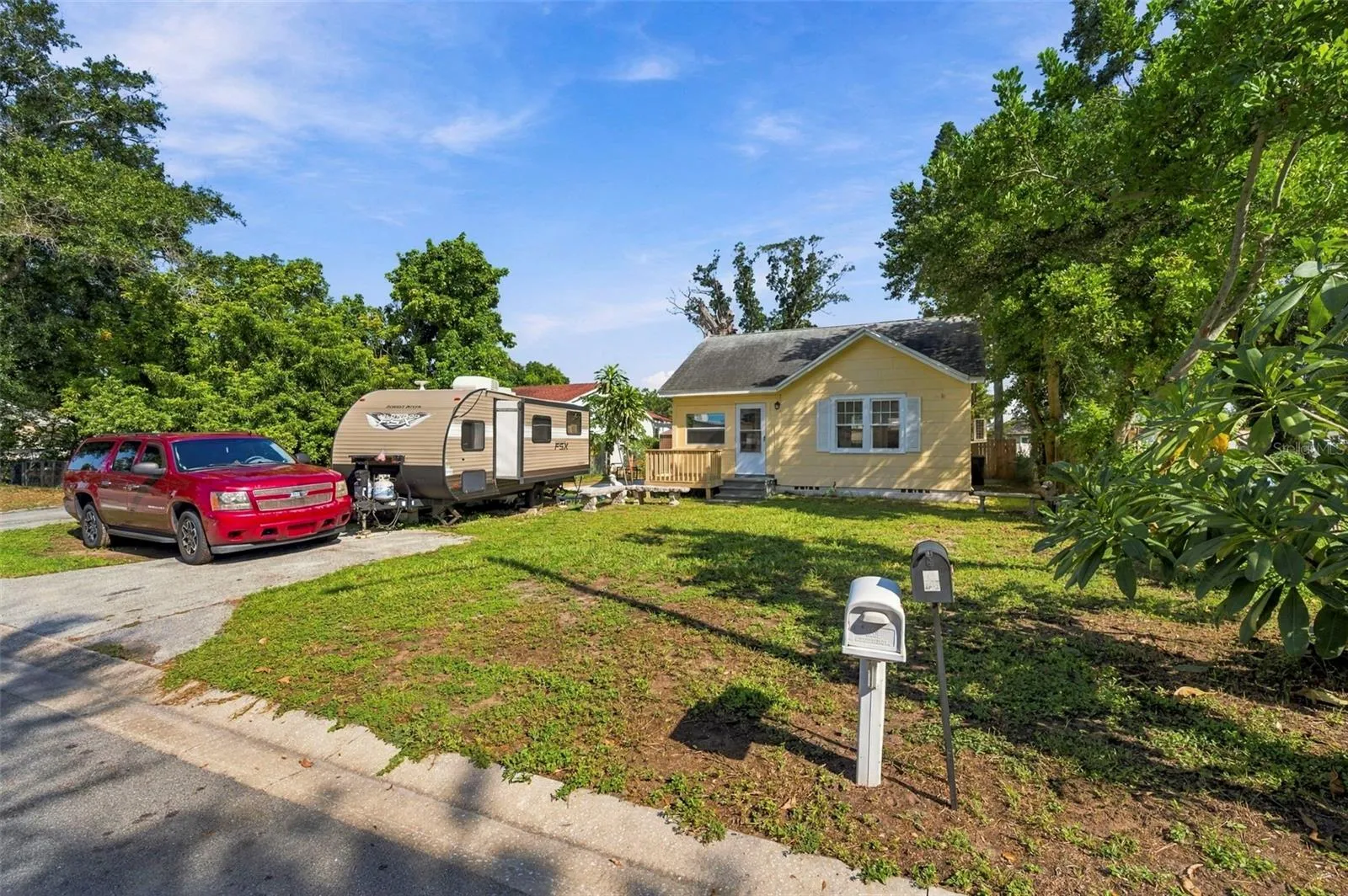Front exterior with driveway
