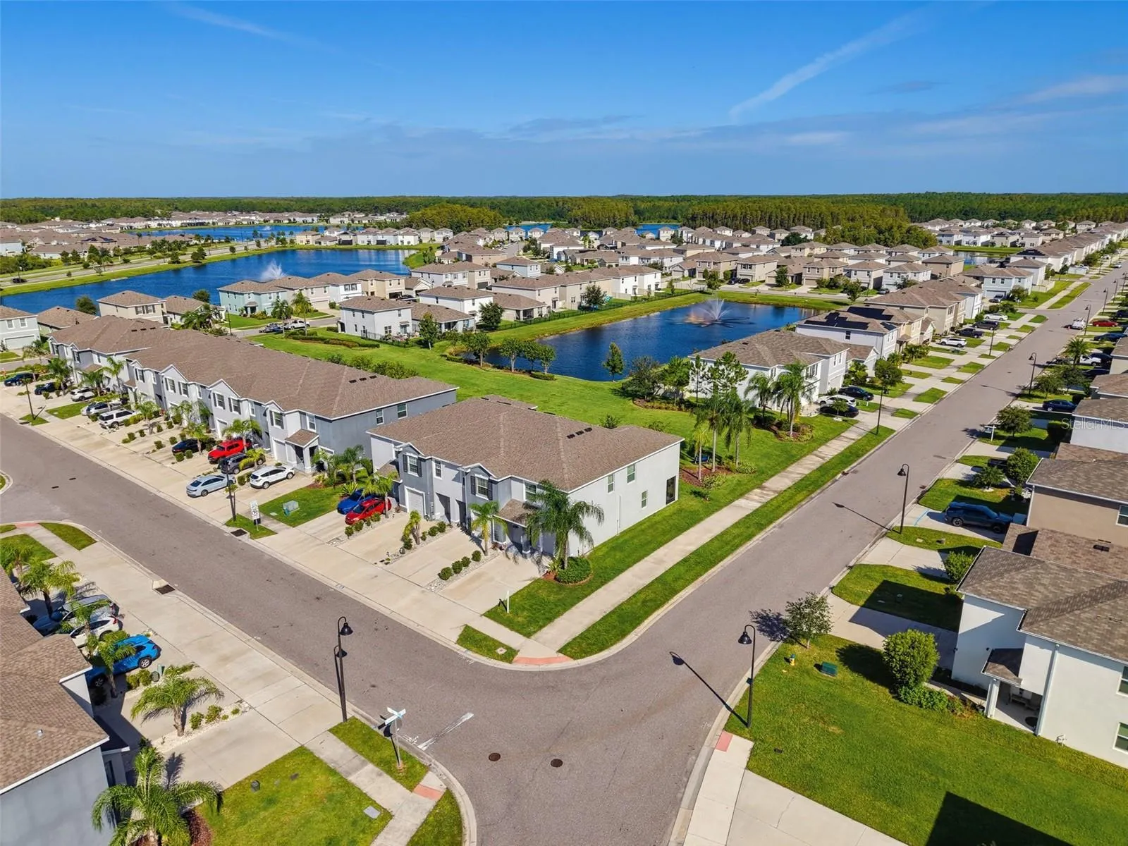 Aerial of House