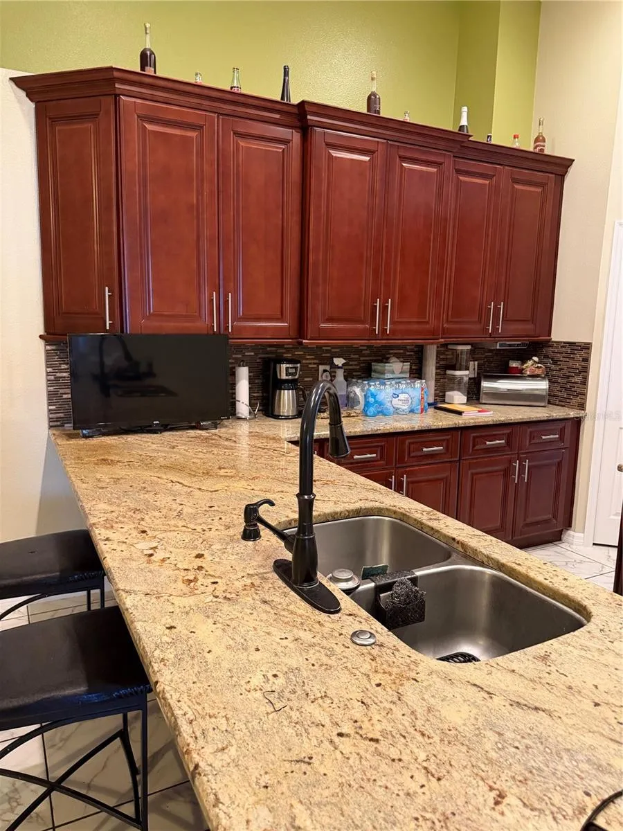 Kitchen Counter & Sink Area