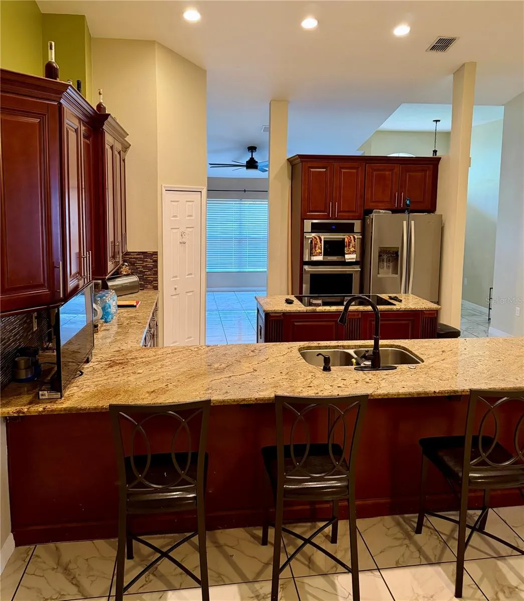 Kitchen View / Breakfast Bar
