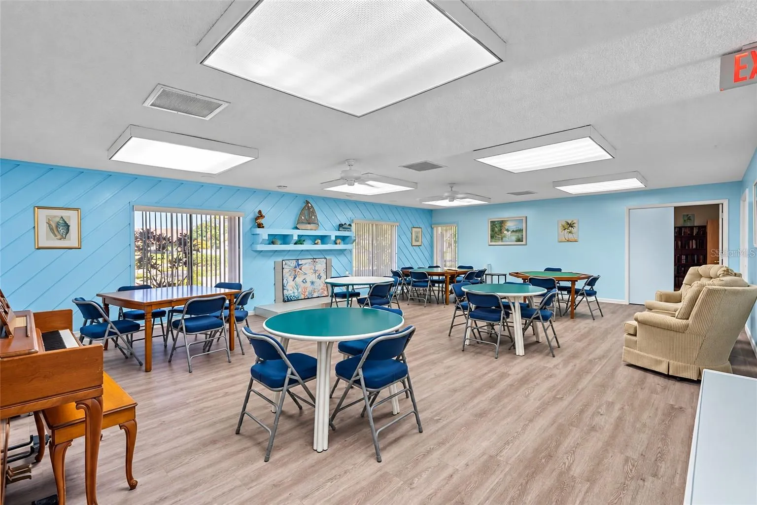 Card Room in Clubhouse