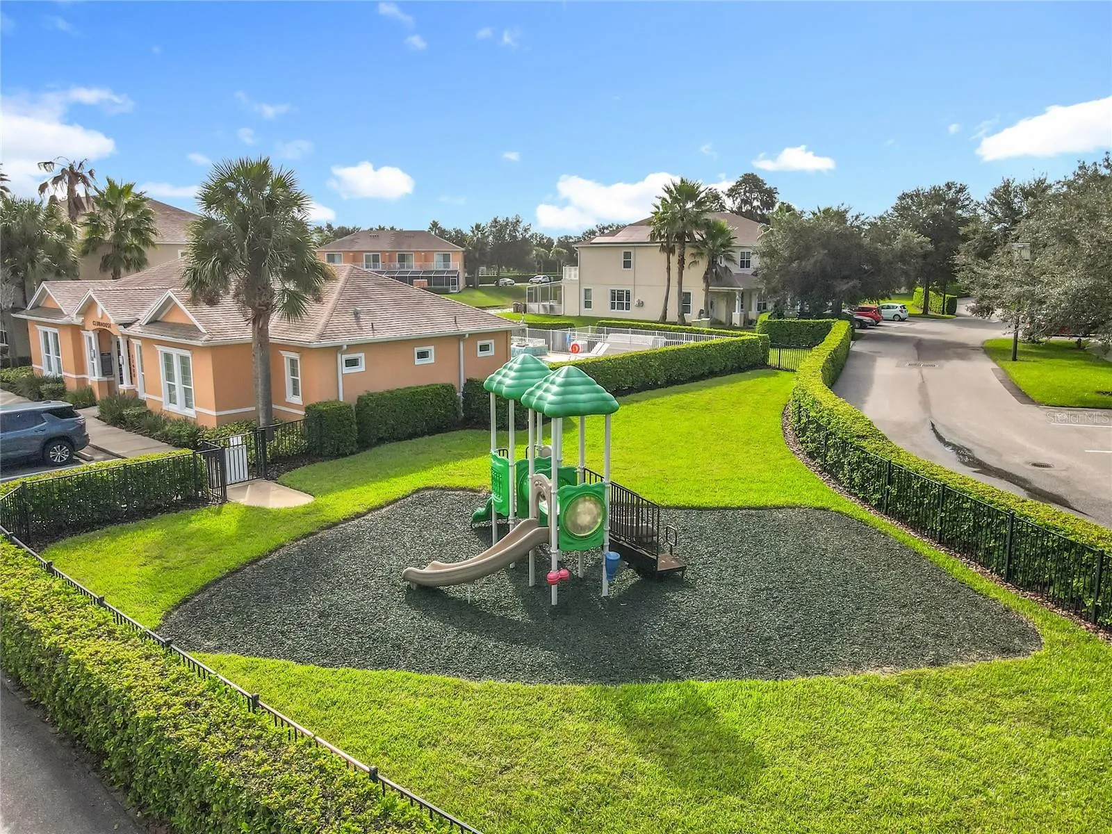 Playground — Community playground provides additional recreation for younger guests and residents.
