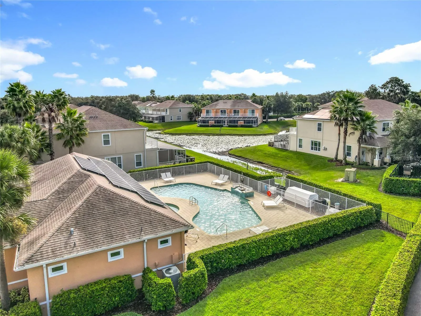 Community Pool — Enjoy access to the community pool and clubhouse amenities in addition to your own private pool at home.