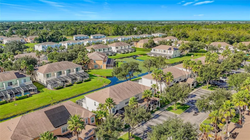 Community Aerial — Serenity at Silver Creek offers a convenient Clermont location just minutes from the Disney-area attractions, shopping, dining, and major roadways