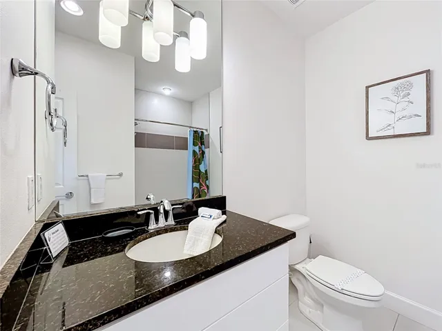 Guest Bathroom — Full upstairs guest bathroom conveniently located near the third bedroom.