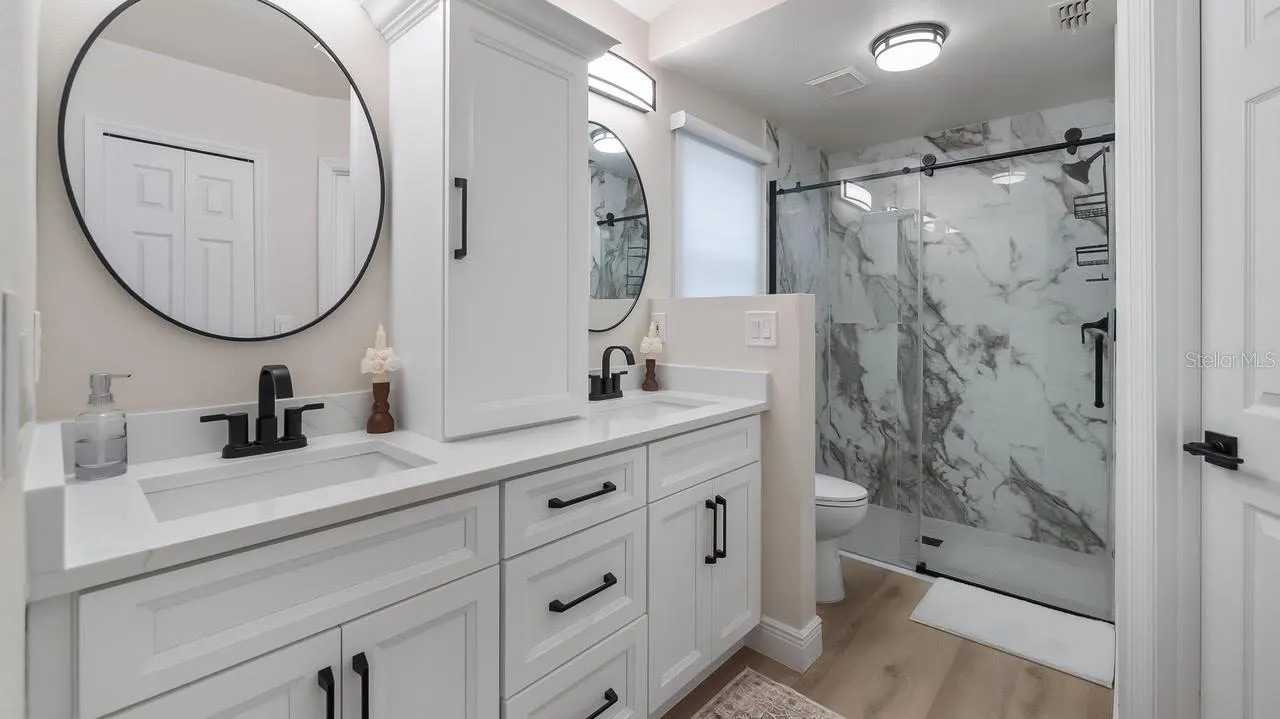 Remodeled Primary Bathroom