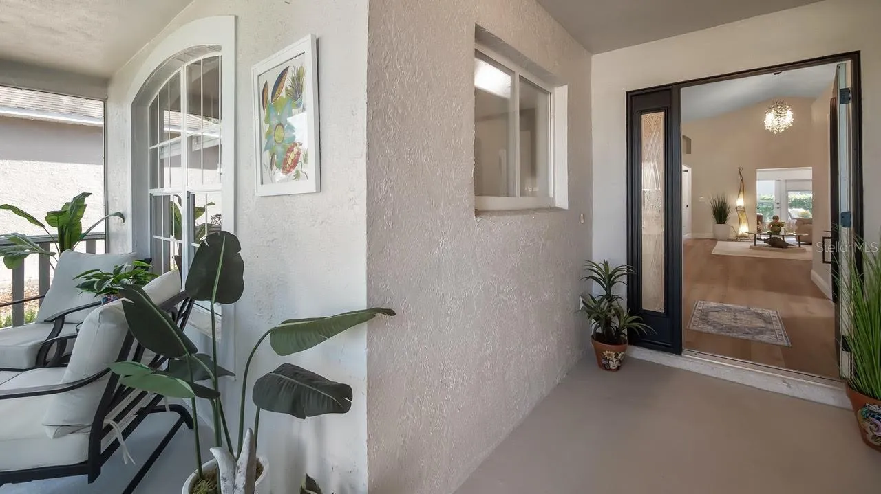 Entry and Screen Area