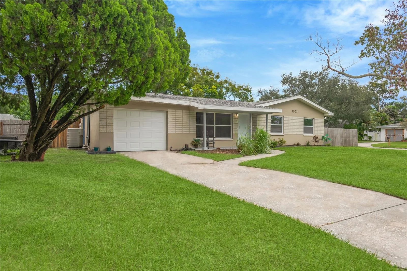 Updates You Can Feel Good About 2018 roof, Updated electrical panel, Updated windows and faux wood window blinds, Updated sliding doors, Fresh interior and exterior paint, Remodeled kitchen with upgraded appliances, and 2 Renovated bathrooms with designer tile.  In addition, the A/C System and Water Heater will be replaced by Seller prior to closing.