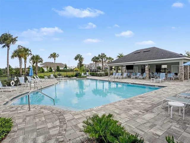 Just across the street a resort style pool.