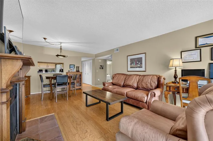 Living Room With Wood Floors