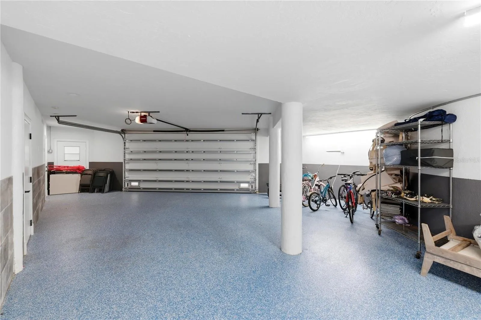 Pass-through garage
