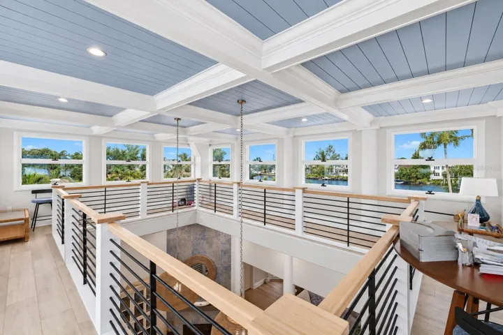 Room for office space, or sleeping more guests with water views