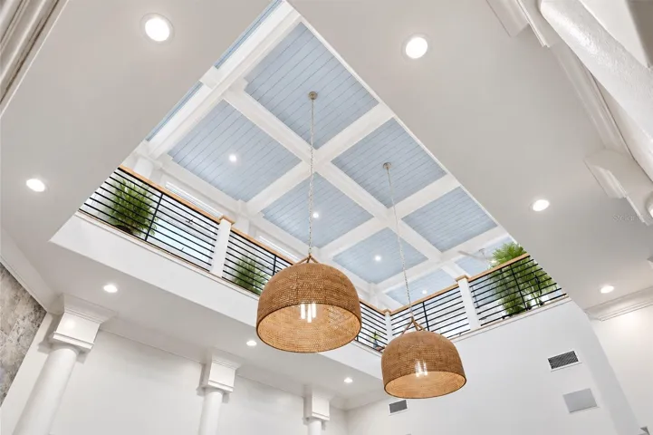 High ceilings