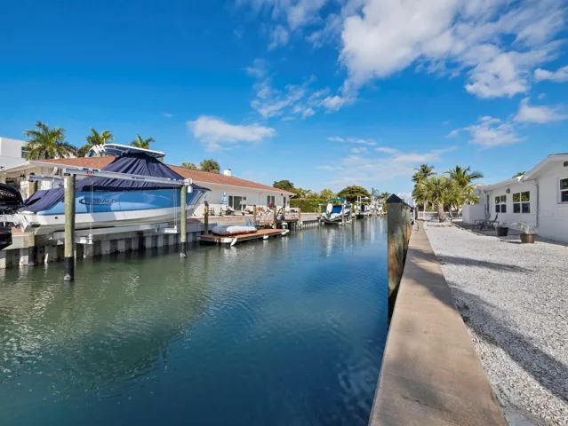 Situated on a nice sized canal with a 2022 sea wall