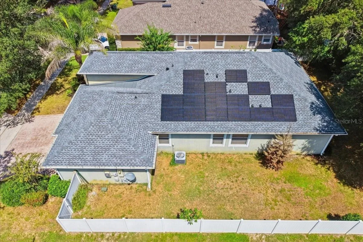 aerial/solar/side yard