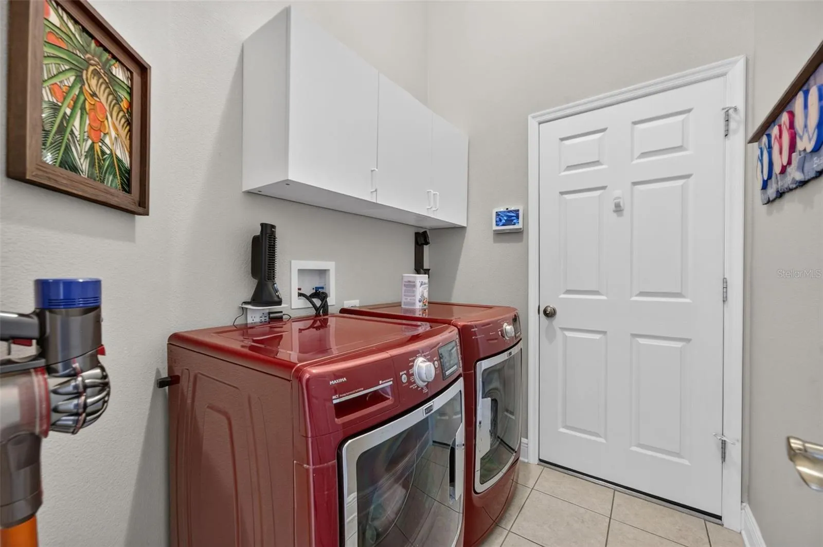 Inside laundry room