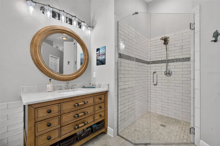 Remodeled Primary Bath - shower view