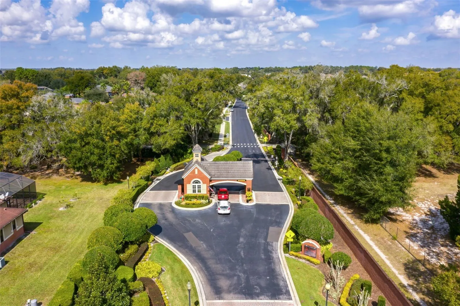 Gated community with 24-hour gate guard