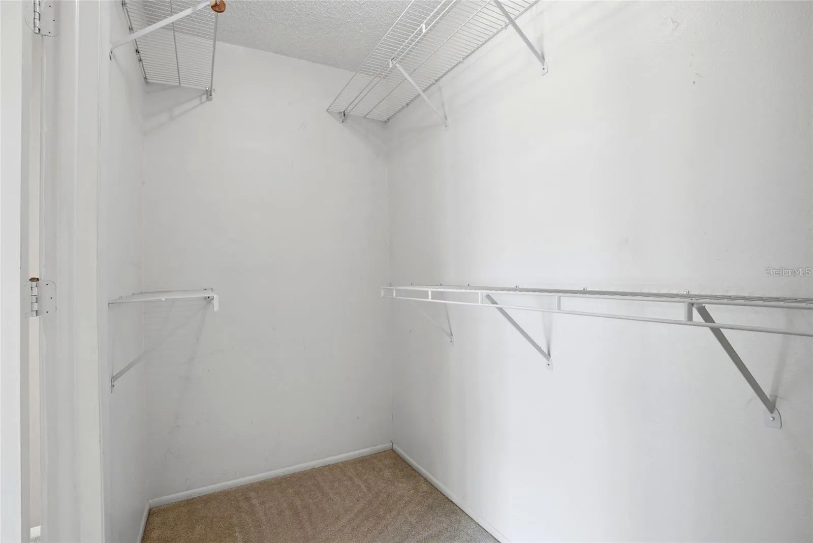 A walk in closet in the guest bedroom as well.