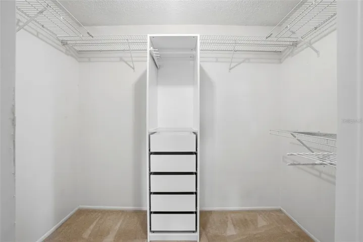 Nice walk in closet