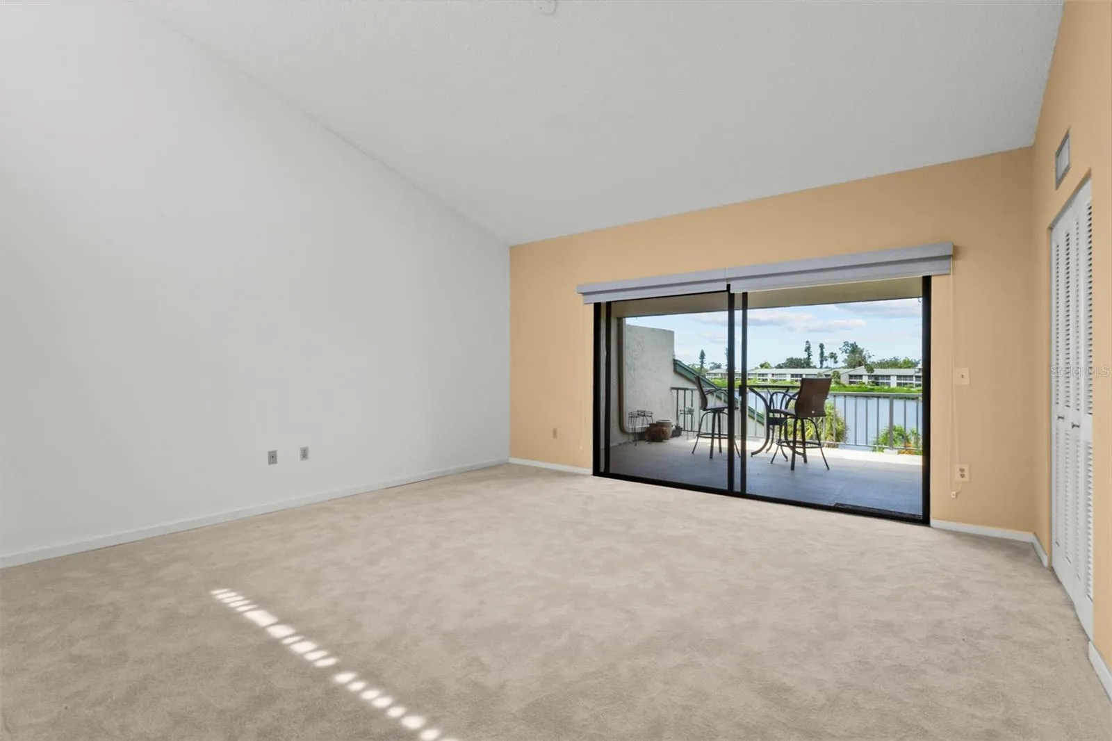 Master bedroom with bay views