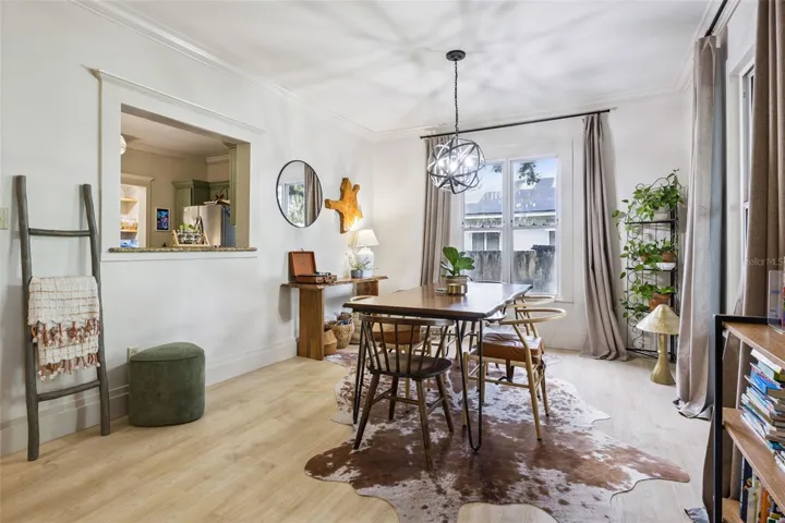 Dining area