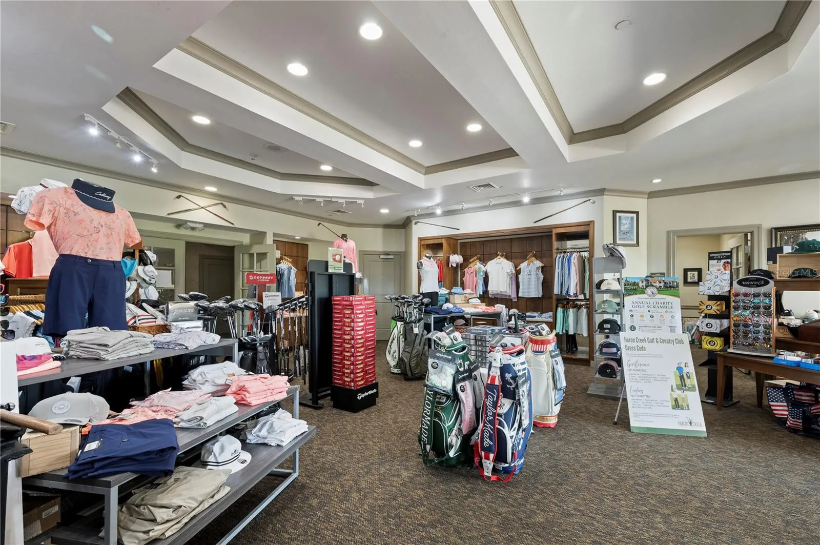 Clubhouse Golf Shop offering lessons