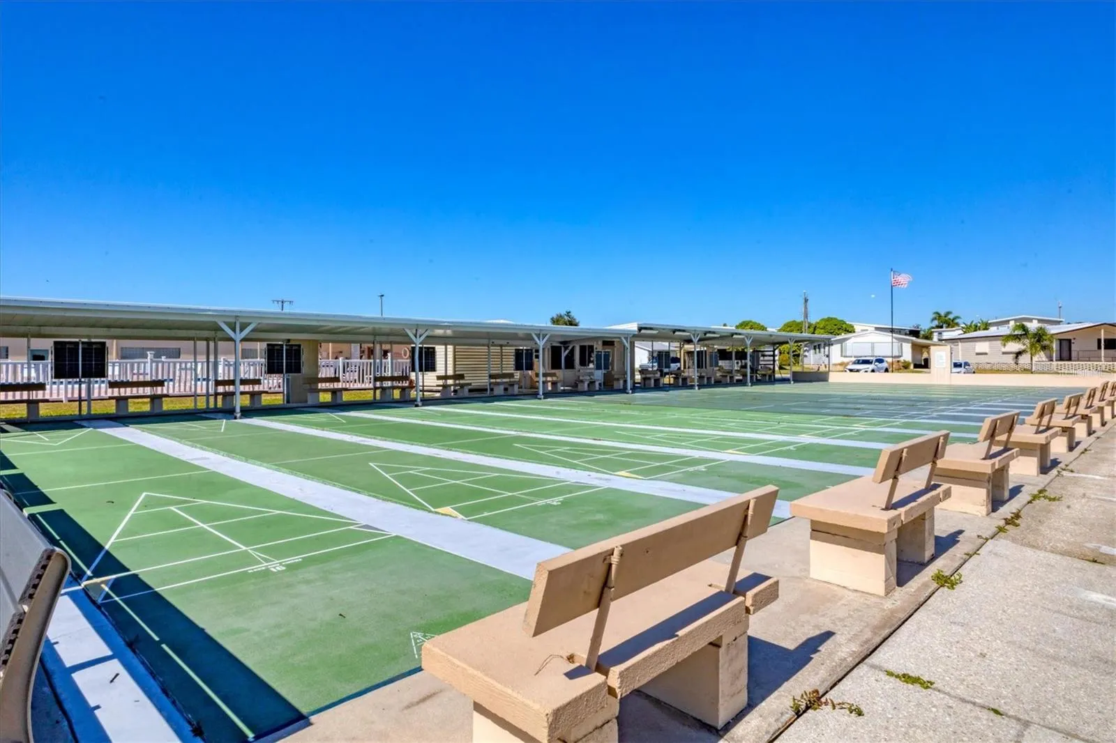 Shuffleboard Court