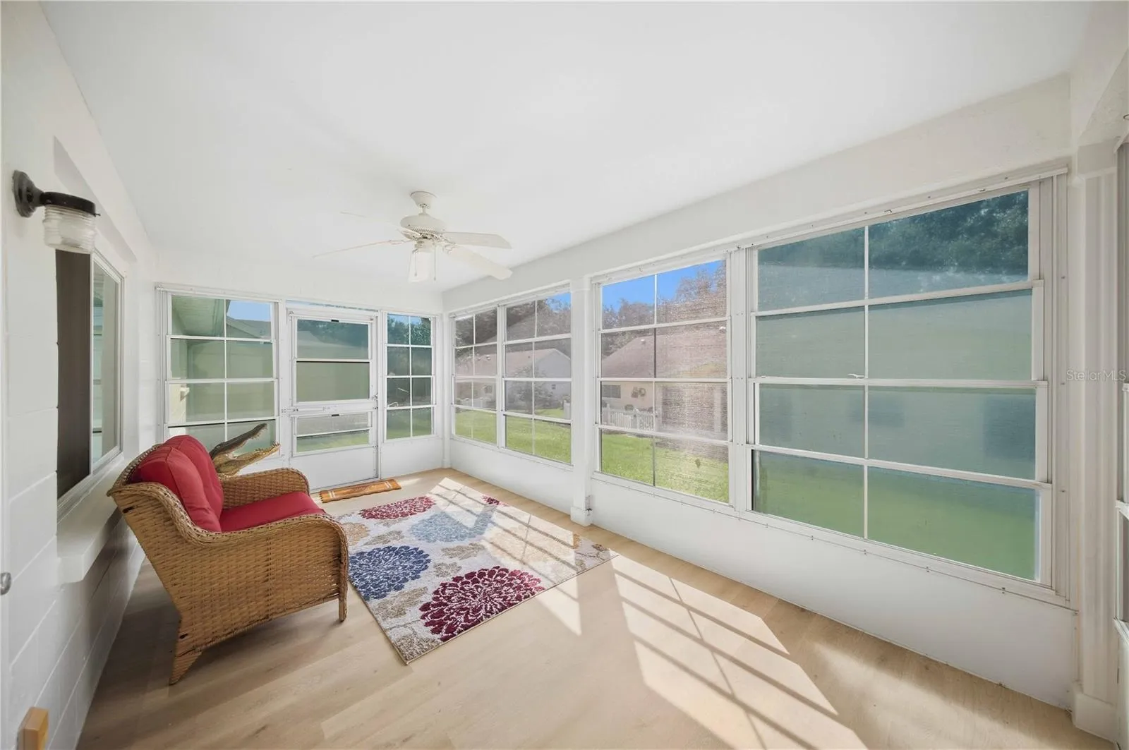 Spacious Enclosed Sunroom