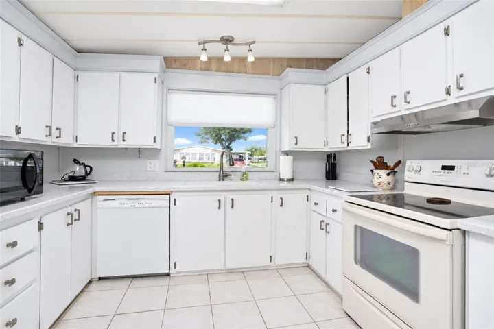 Do the dishes and look out the front window!