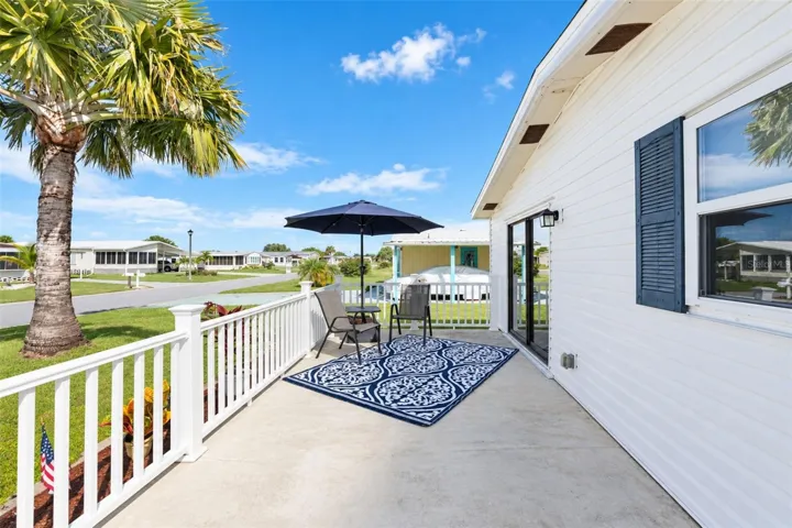 This area could easily be modified to a screened and covered lanai!