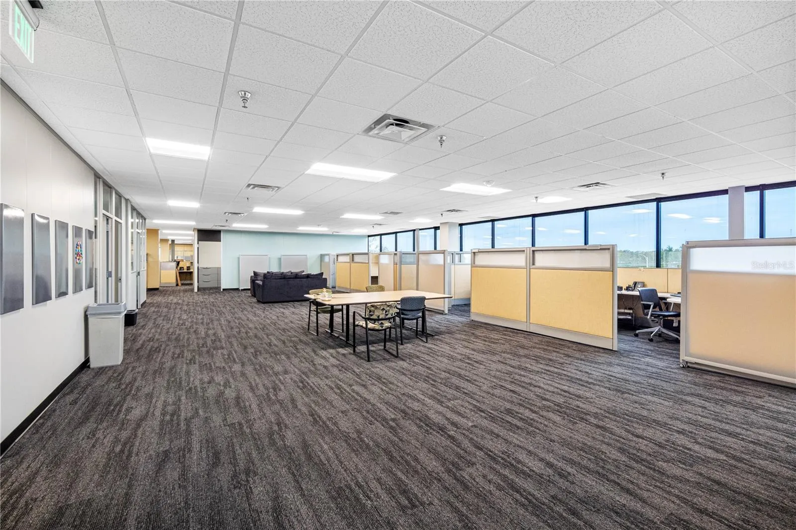 Available Cubicles to fill areas or can remain open.