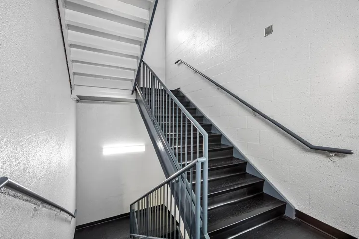 Stairwells have all been remodeled, no slip flooring