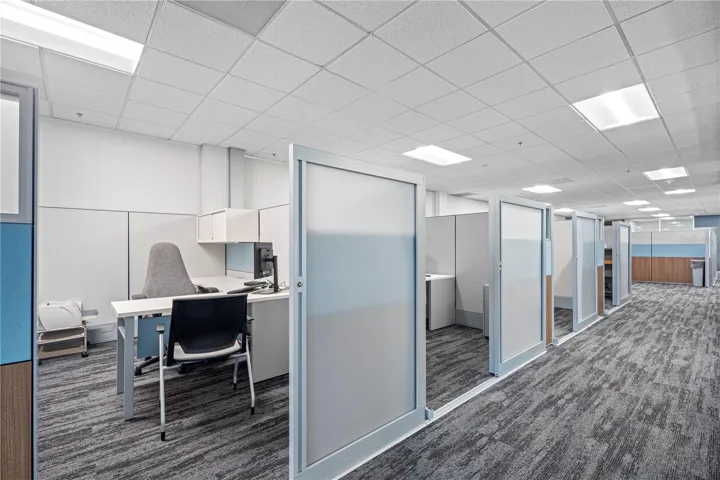 Interior private offices.