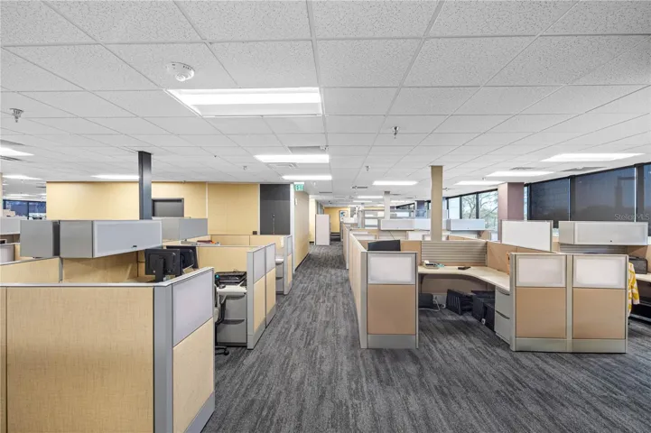 Departmental Cubicle Areas.