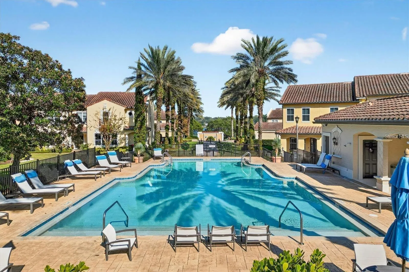 Resort style pool