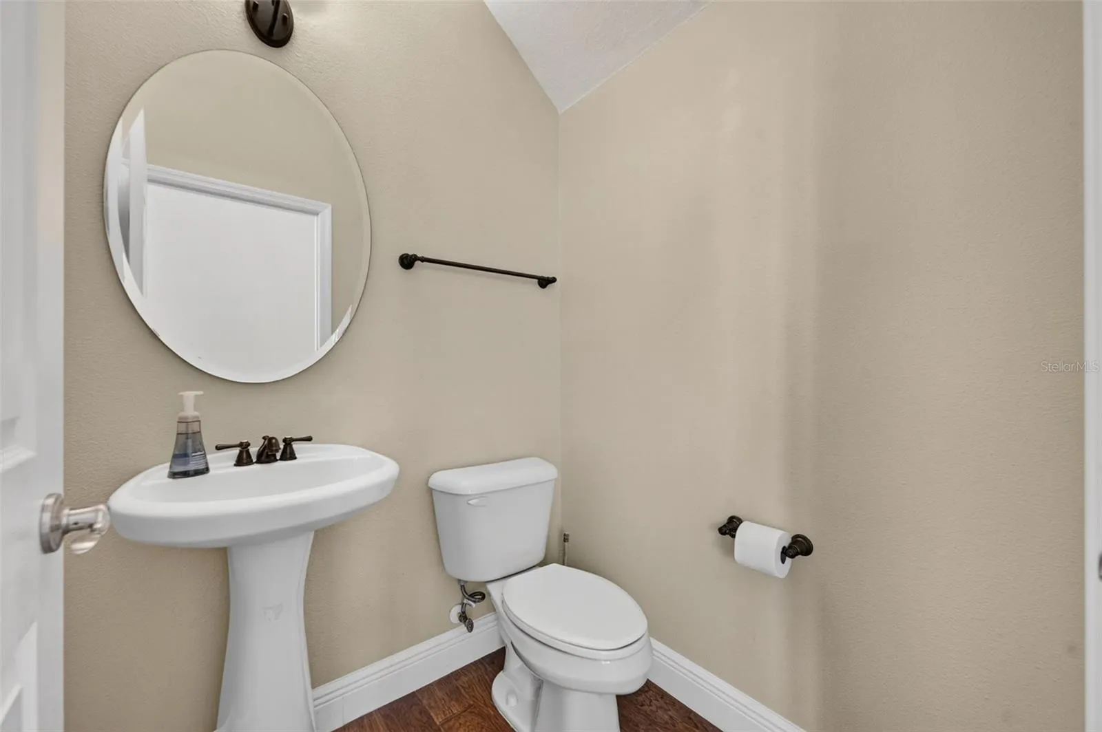 Half bath on first floor