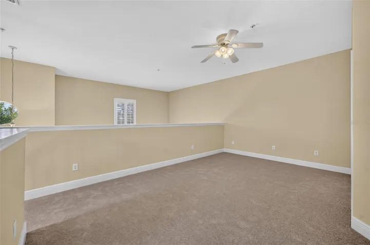 Upstairs loft - could be office space, media room or playroom