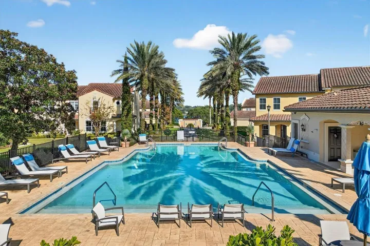 Resort style pool