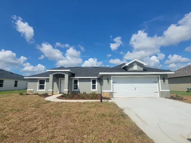 Not actual home, this is a completed home of the same model. Colors/finishes may vary