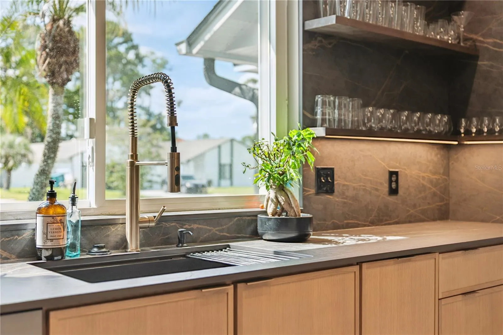 Commercial Grade Sink &amp; Faucet with Views