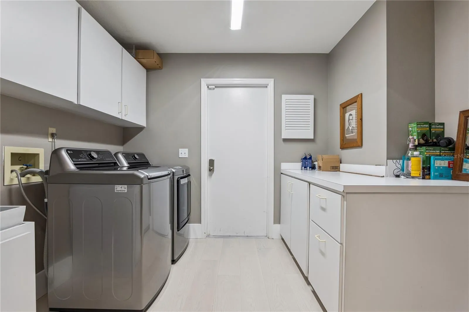 Spacious Laundry-Folding Station-Sink &amp; Storage