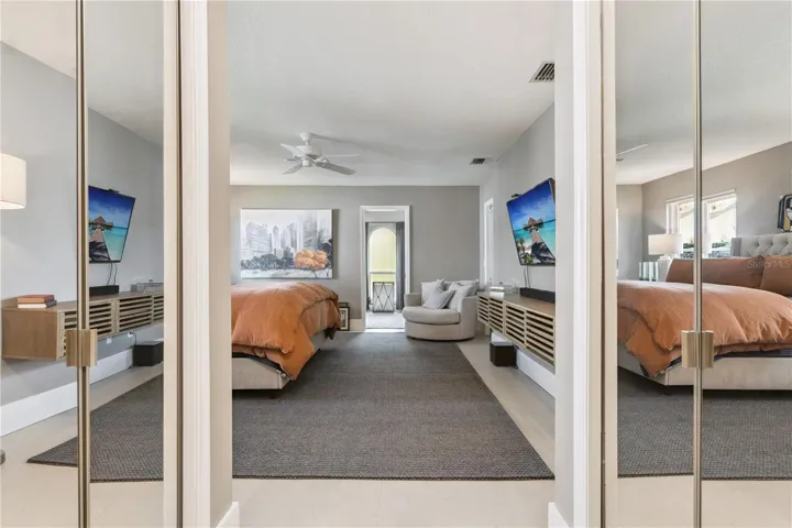 Entry to Owner's Suite Extra Storage