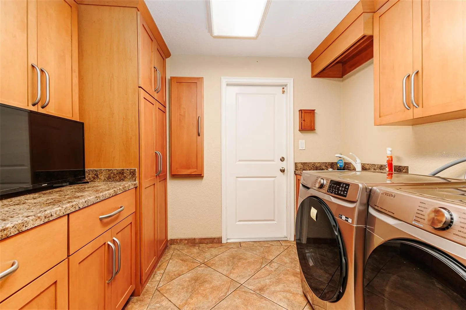 laundry and garage access