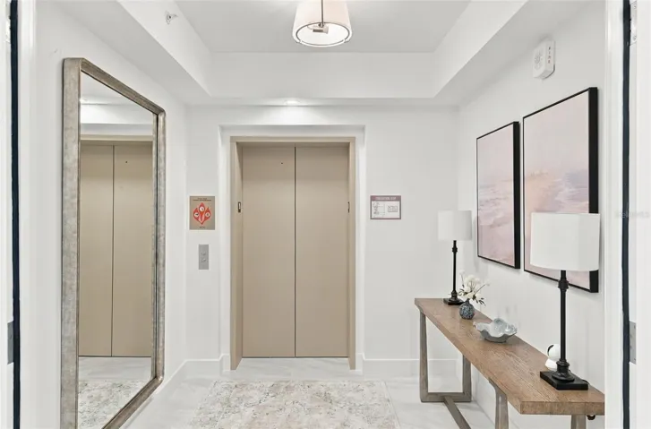Private entry lobby Foyer
