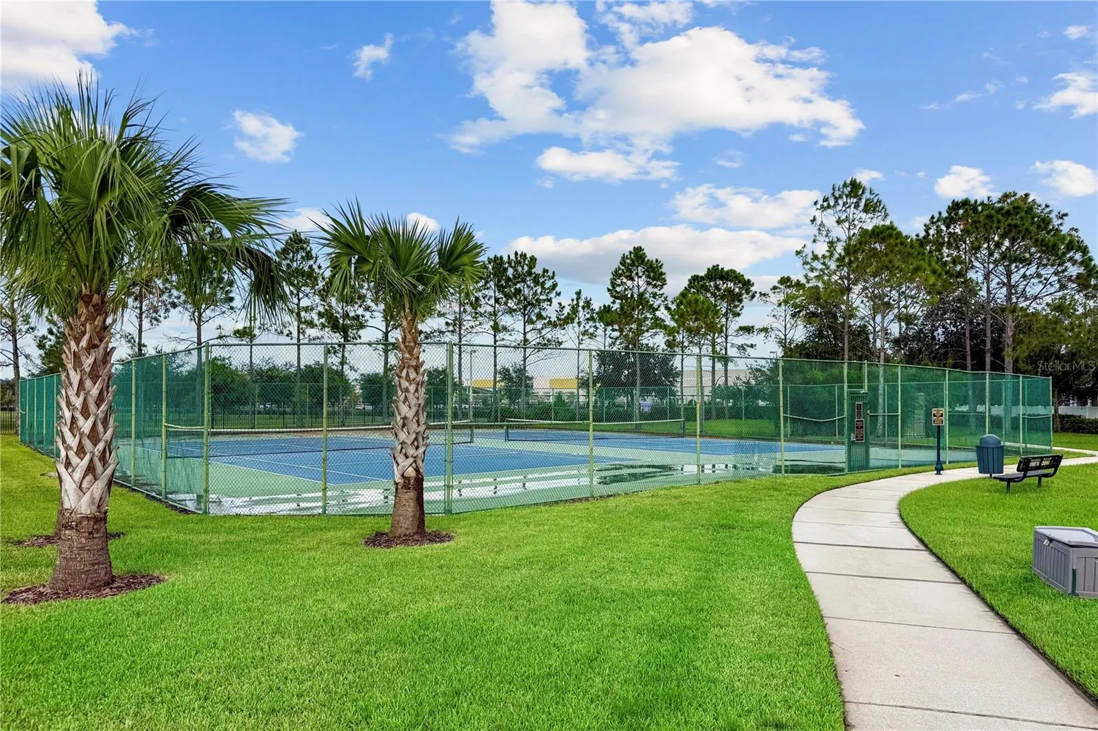 Tennis courts