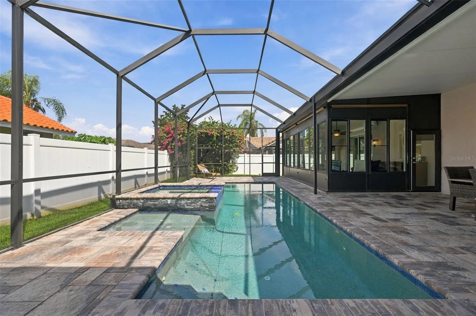 Pool and spa built in 2019